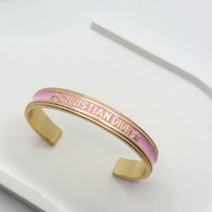 Brazalete Christian Dior Rosado - Imagen 1