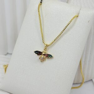 Cadena abeja tricolor - Imagen 1